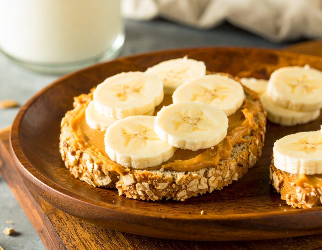 Peanut Butter Banana Protein Sandwich